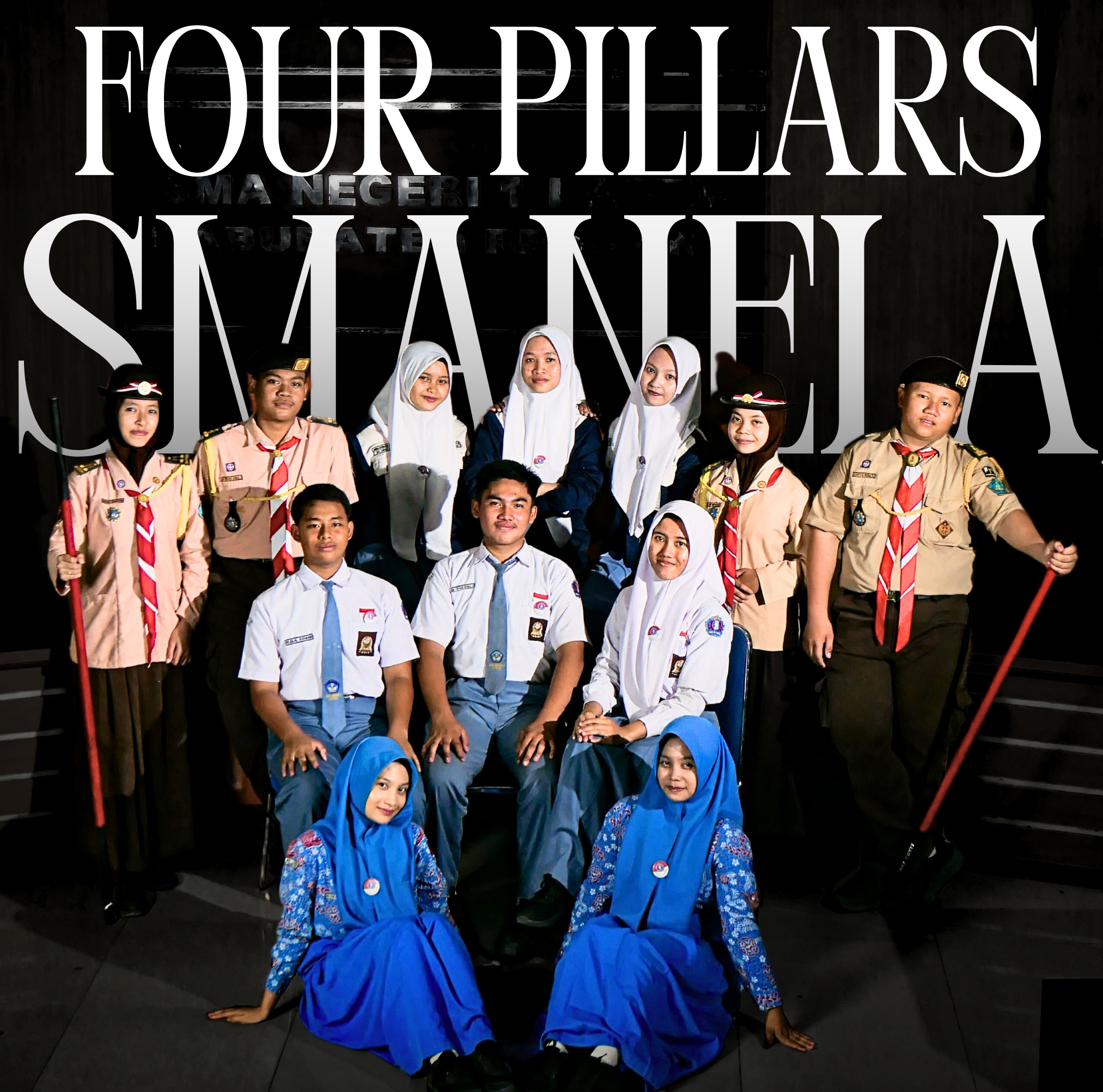 FOUR PILLARS SMANELA: Empat Pilar Organisasi Siswa, Satu Arah untuk Kemajuan Sekolah